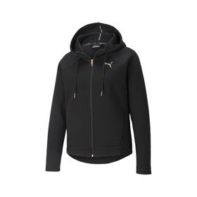 Puma Evostripe Full-Zip Siyah Erkek Sweatshirt