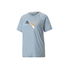 Puma Evostripe Mavi Kadın T-shirt