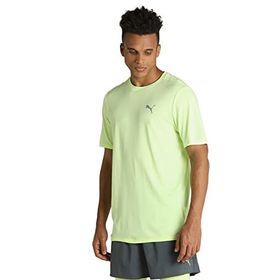 Puma Favourite Heather Kısa Kollu Siyah Erkek Koşu T-shirt