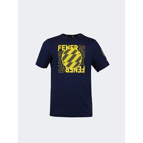Puma Fenerbahçe Baskılı Lacivert Erkek T-shirt