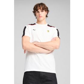 Puma Ferrari Race MT7 Tee Kısa Kollu Beyaz Erkek T-shirt