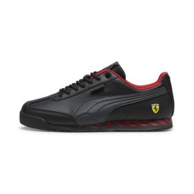 Puma Ferrari Roma Via Black-Flat Dark Gray Unisex Yetişkin Spor Ayakkabı