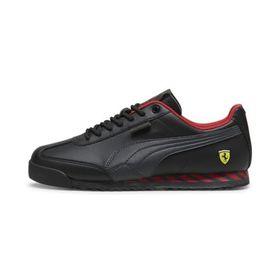 Puma Ferrari Roma Via Black-Flat Dark Gray Unisex Yetişkin Spor Ayakkabı
