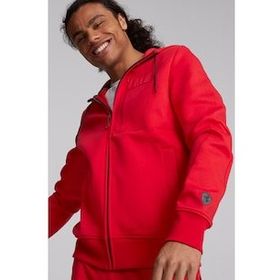 Puma Ferrari Style Hooded Swea Siyah Erkek Sweatshirt