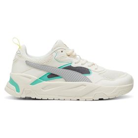 Puma Ferrari Trinity Frost Ivory-P Sil-Frozen Grn Uniseks Yetişkin Spor Ayakkabı