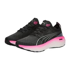 Puma ForeverRun Nitro Siyah Pembe Kadın Ayakkabı