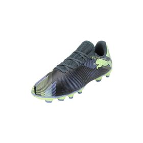 Puma Future 7 Play Fg/Ag Jr Gray Skies Elektro Purple Fizzy Apple White Unisex Futbol Ayakkabısı