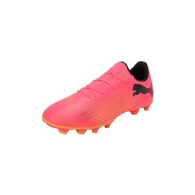 Puma FUTURE 7 PLAY FG/AG Sunset Glow Siyah Erkek Spor Ayakkabı