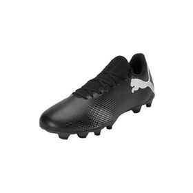 Puma FUTURE 7 PLAY FG/AG White- Black Uniseks Yetişkin Spor Ayakkabı