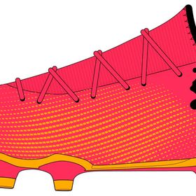 Puma FUTURE 7 PLAY IT Sunset Glow-Black Uniseks Yetişkin Spor Ayakkabı
