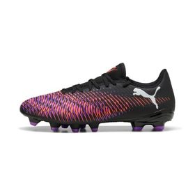 Puma FUTURE 8 PLAY FG/AG Black- White-Glowing Red Uniseks Yetişkin Spor Ayakkabı