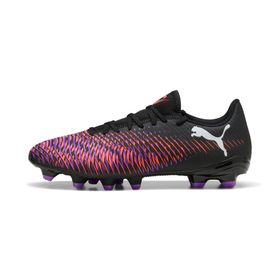 Puma FUTURE 8 PLAY FG/AG Black- White-Glowing Red Uniseks Yetişkin Spor Ayakkabı