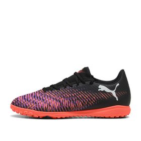 Puma FUTURE 8 PLAY TT JR Black- White-Glowing Red Uniseks Yetişkin Spor Ayakkabı