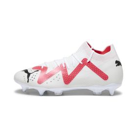 Puma Future Pro Fg/Ag White Black Fire Orchid Erkek Futbol Ayakkabısı