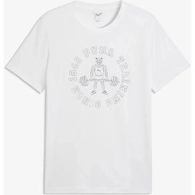 Puma Graphic Tee Beyaz 52853102 2 Erkek Tişört