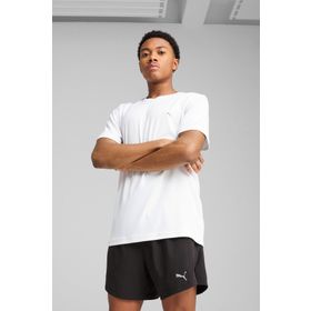 Puma Graphics Running Illustra Kısa Kollu Beyaz Erkek T-shirt