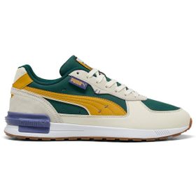 Puma Graviton GREENSIDE Dark Myrtle-Archive Gold-Warm White Erkek Spor Ayakkabı