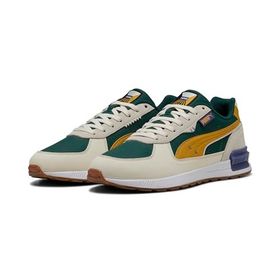 Puma Graviton GREENSIDE Dark Myrtle-Archive Gold-Warm White Erkek Spor Ayakkabı