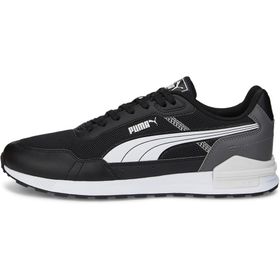 Puma Graviton Mega Black White Castlerock Nimbus Bulut Unisex Spor Ayakkabı