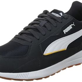 Puma Graviton New Navy-White-Sunny Yellow Erkek Spor Ayakkabı