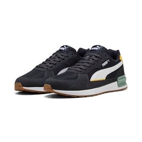Puma Graviton New Navy-White-Sunny Yellow Erkek Spor Ayakkabı