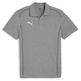 Puma Gri Teamfinal Casuals Polo Erkek Futbol Polo Tişörtü