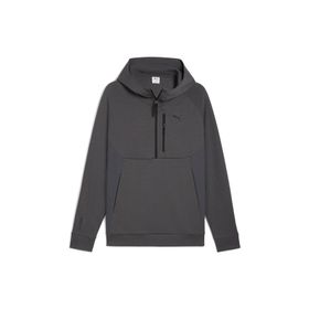 Puma Half Zip Hoodie Gri Erkek Sweatshirt