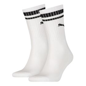 Puma Heritage Stripe Beyaz Erkek 2'li Çorap
