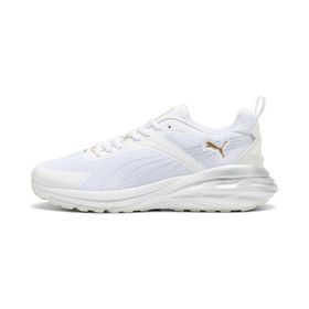 Puma Hypnotic Metallic Shine White Silver Gold Unisex Yetişkin Koşu Ayakkabısı