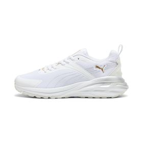 Puma Hypnotic Metallic Shine White Silver Gold Unisex Yetişkin Koşu Ayakkabısı