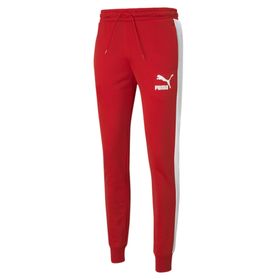 Puma Iconic T7 Track Kırmızı Erkek Eşofman Altı