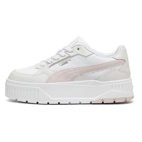 Puma Karmen II Idol-Puma White-Mauve Mist-Feather Gray Low Kadın Bot