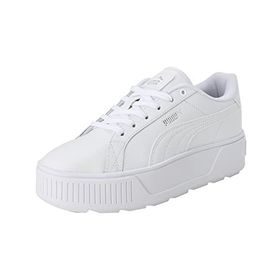 Puma Karmen L Women's Trainers White Silver Kadın Spor Ayakkabı