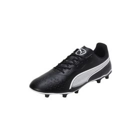 Puma King Match Fg/Ag Black White Unisex Futbol Ayakkabısı