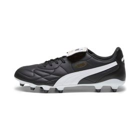 Puma King Top Fg/Ag Black White Gold Unisex Futbol Ayakkabısı