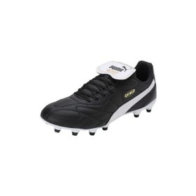 Puma King Top Fg/Ag Black White Gold Unisex Futbol Ayakkabısı