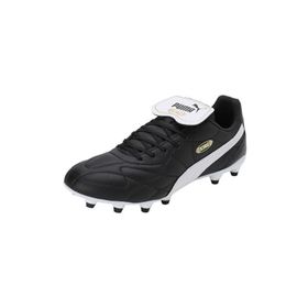 Puma King Top Fg/Ag Black White Gold Unisex Futbol Ayakkabısı