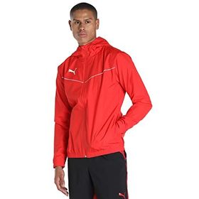 Puma Kırmızı Teamrise All Weather Jacket Erkek Futbol Antrenman Ceketi