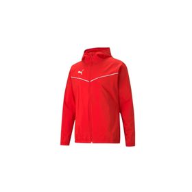 Puma Kırmızı Teamrise All Weather Jacket Erkek Futbol Antrenman Ceketi