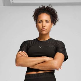 Puma Lace Top Short Siyah Kadın Crop