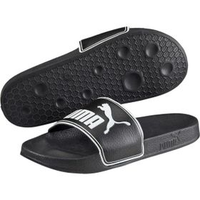 Puma Leadcat Slide 360263-01 Siyah-Beyaz Unisex Terlik