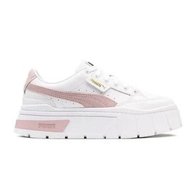 Puma Mayze Stack 384363-02 Pembe Beyaz Kadın Spor Ayakkabı