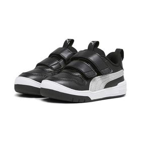 Puma Multiflex Glitz V Inf-Puma Black-Puma Silver Low Kadın Bot