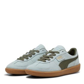 Puma Palermo Deri Huzurlu Mavi Loden Yeşil Mavi Spor Ayakkabı