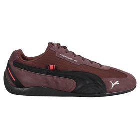 Puma Porsche Legacy Speed Cat Driving Bağcıklı Siyah Kahverengi Günlük Erkek Spor Ayakkabı