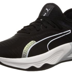 Puma Pwr Xx Nitro WN's Black Beyaz Metalik Gümüş Kadın Ayakkabı