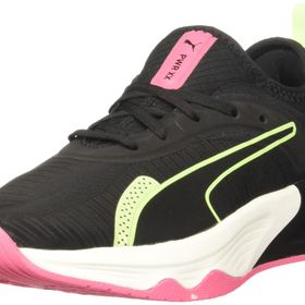 Puma Pwr Xx Nitro WN's Black Beyaz Metalik Gümüş Kadın Ayakkabı