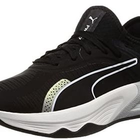 Puma Pwr Xx Nitro WN's Black Beyaz Metalik Gümüş Kadın Ayakkabı