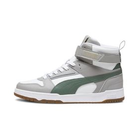 Puma RBD Game Beyaz Okaliptüs Beton Gri Altın Unisex Spor Ayakkabı