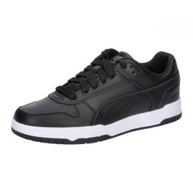 Puma RBD Game Low Sneakers Youth Black Team Gold Uniseks Çocuk Spor Ayakkabı